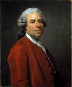 Alexander Roslin Portrait of Johan Pasch, Surveyor to the Royal Household and artist oil
